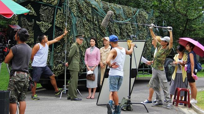 《一把青》使用台北賓館作為劇中1945年空軍總司令部。（台北市電影委員會提供）