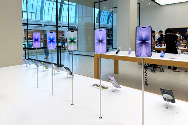 iPhone Air需求低於預期。（示意圖：shutterstock/達志）