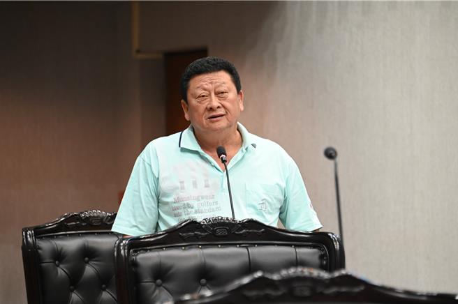 無黨台東縣議員陳宏宗關心鹿野高台場地利用問題。（台東縣議會提供／蔡旻妤台東傳真）