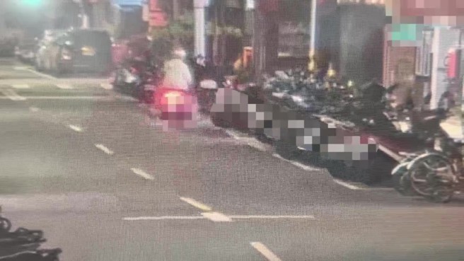 台北市一名李姓慣犯於9日清晨在信義區順手牽羊竊取未拔鑰匙的機車，沒想到得手不到90分鐘就在中山區落網。（圖／簡銘柱翻攝）