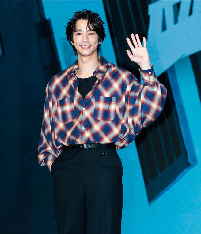 劉以豪劇中是「教誨師」個性嚴肅。（郭吉銓攝）