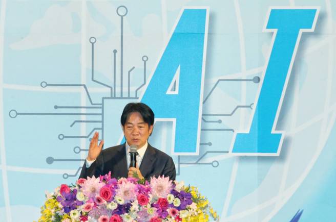 賴清德總統（見圖）11日出席「第79屆工業節慶祝大會」致詞。（趙雙傑攝）