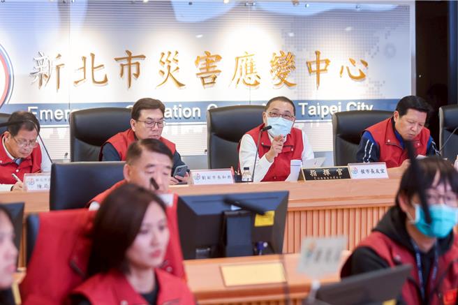 新北市稍早宣布，明天上班上課。（新北市府提供）