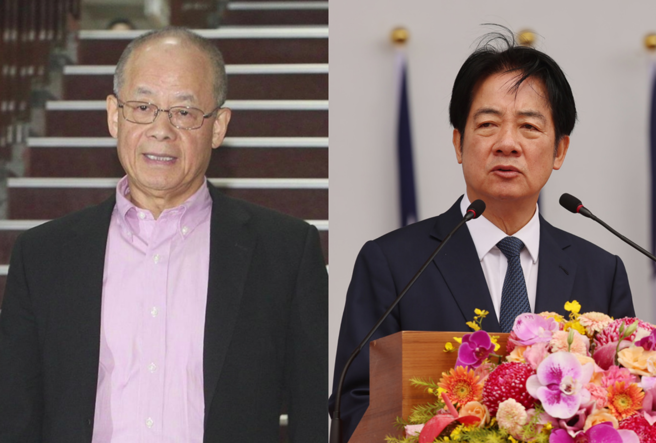 翁达瑞(左)批蓝白搞立法独裁，但林士峰举独裁定义打脸，并指赖清德(右)五权併拢说更像独裁。（合成图／资料照）