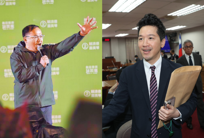 绿营名嘴疯狂吹捧王义川(左)对桃园的影响力，但凌涛直指赖清德已钦点何志伟(右)。（合成图／示意图／资料照）