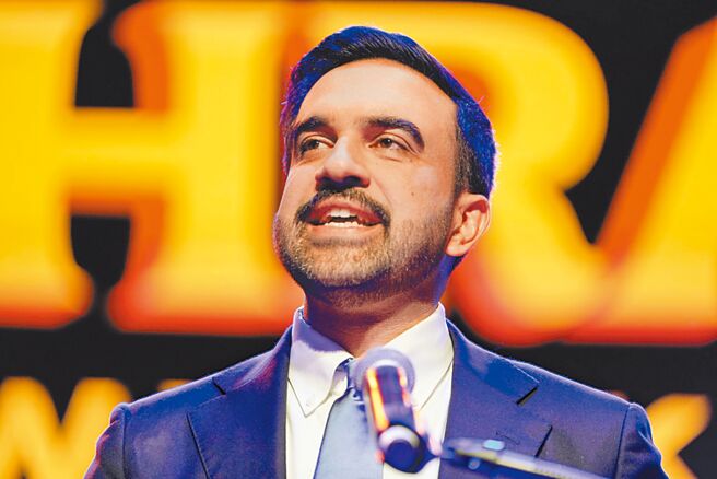 曼達尼當選紐約市長的重要原因是他以一句簡單卻有力的口號：「Make New York affordable for all（讓紐約人人都能負擔得起）」，成功打動選民。（圖／美聯社）