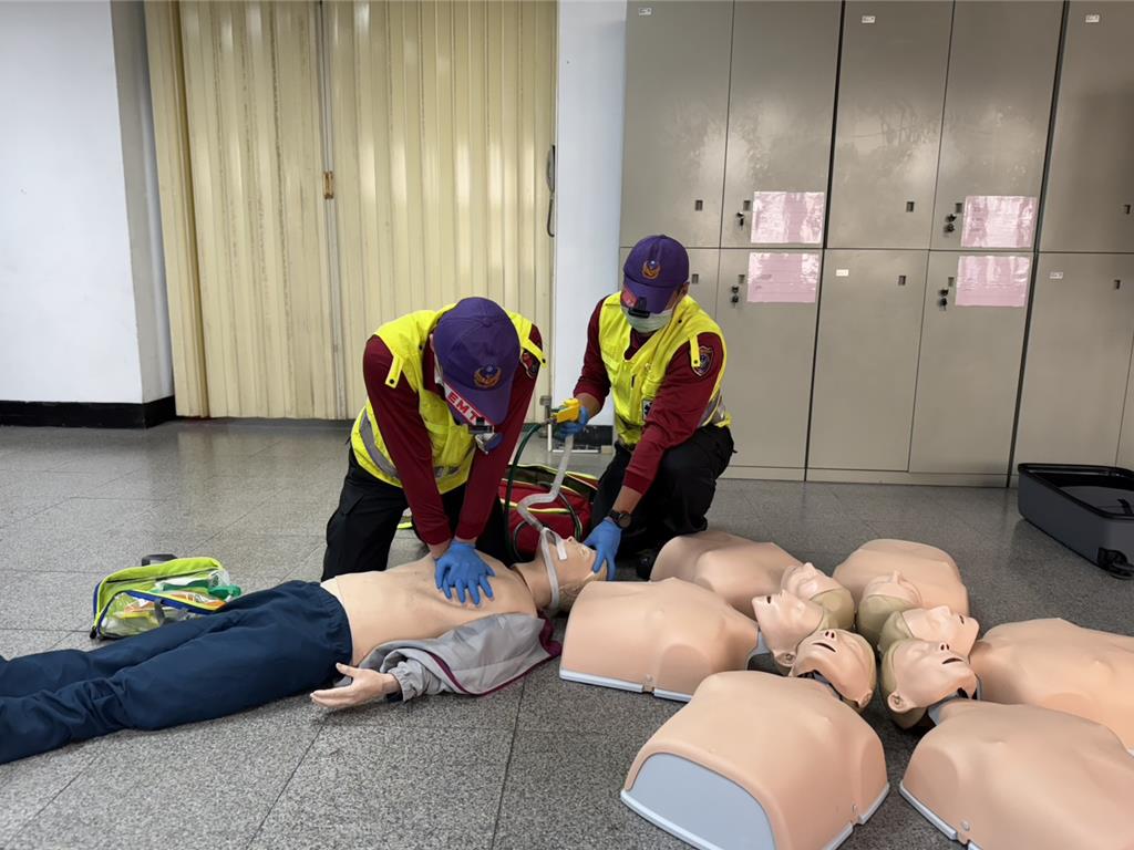 參與兵推受感動 翊聖企業捐贈消防搶救器材挺桃園消防