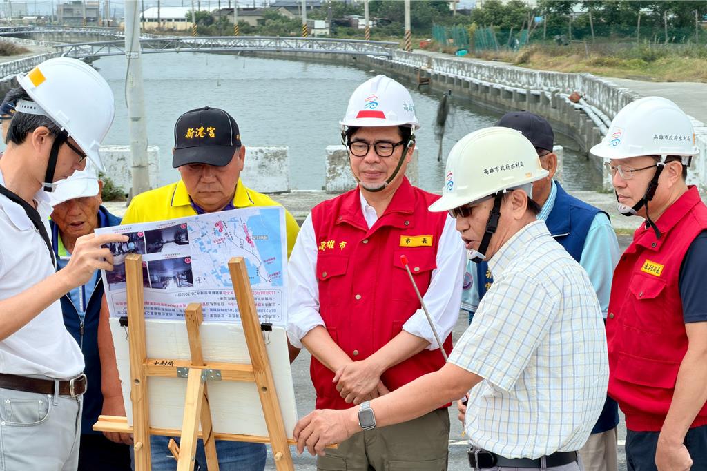 鳳凰颱風襲高雄 陳其邁親赴永安督導防颱作業