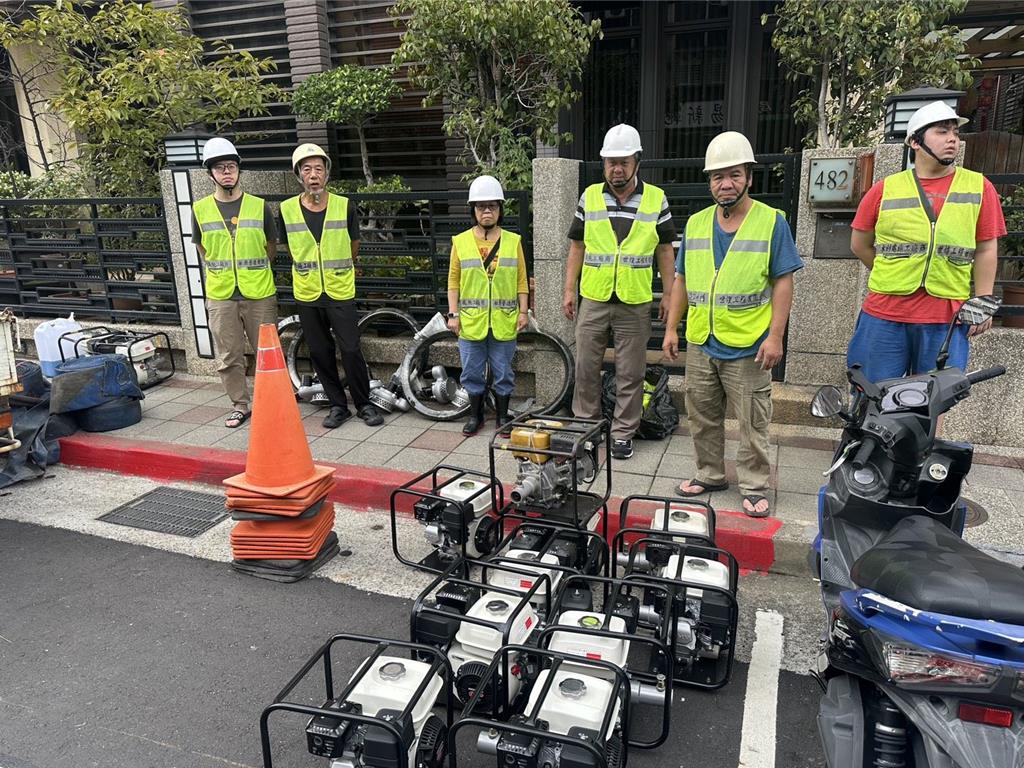 防災不分地域!北市19台抽水機馳援蘇澳、羅東 中午已出發
