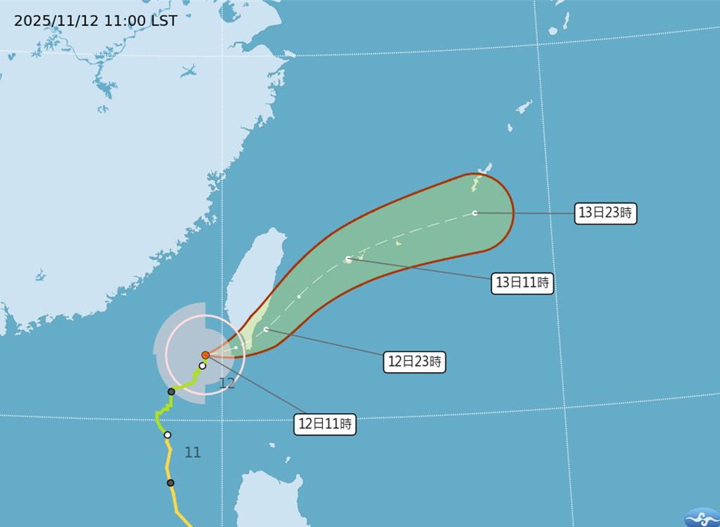 鳳凰颱風今晚登陸快閃恆春 最快深夜減弱為熱帶低壓