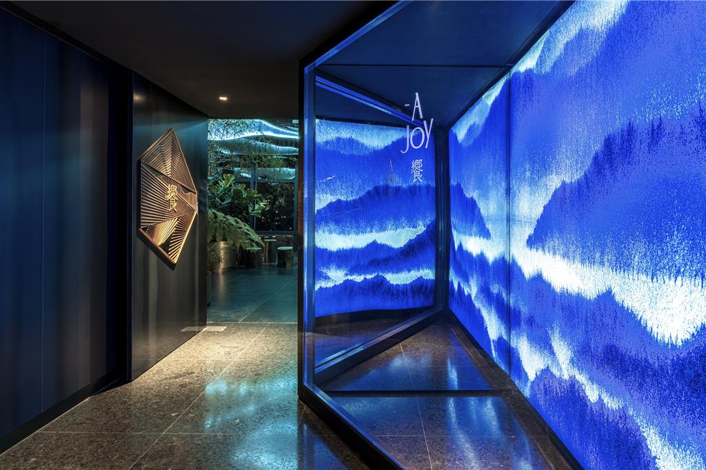 奢華高空景觀Buffet「饗 A Joy」進山空間照。 （饗 A Joy提供／吳娮翎台北傳真）   