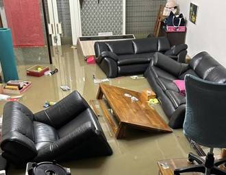 蘇澳慘淹「台灣颱風論壇」執行長家裡也泡水照片曝 感嘆重演15年前惡夢