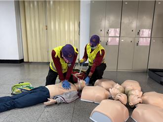 參與兵推受感動  翊聖企業捐贈消防搶救器材挺桃園消防