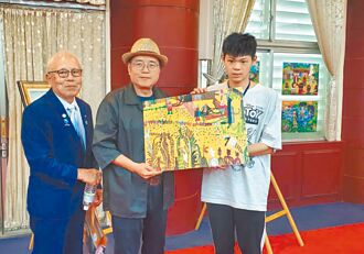 花蓮 感動評審 慢飛天使畫作獲獎