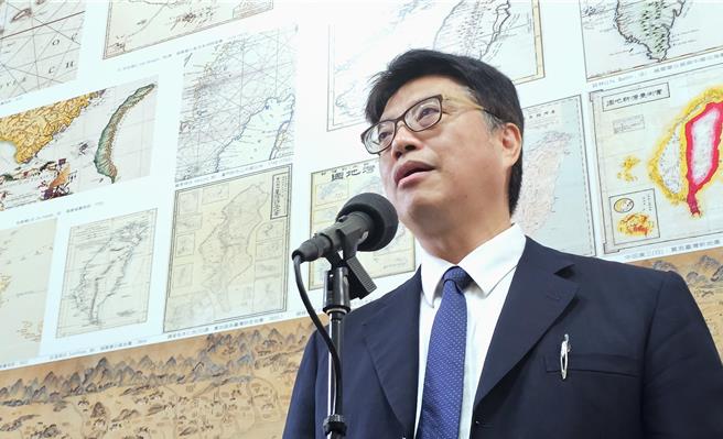 針對民進黨立委沈伯洋被大陸官方立案偵查，陸委會主委邱垂正12日上午表示，這是典型的跨國鎮壓，針對的不只個人，而是集體脅迫台灣民眾。（吳泓勳攝）