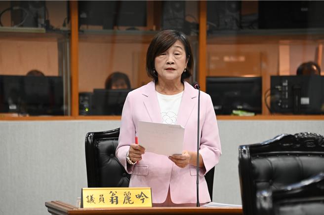 国民党台东县议员翁丽吟。（台东县议会提供／蔡旻妤台东传真）
