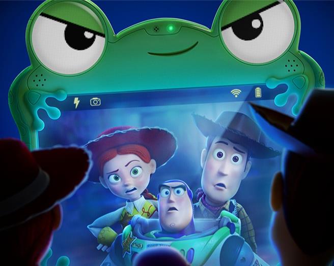 电影《玩具总动员5》发布新海报，揭露「玩具们」面临的全新危机。（迪士尼提供）