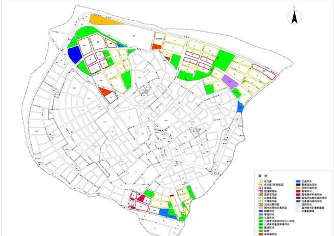 芦洲南北侧农业区专案规划。（翻摄自新北市政府施政成果网）
