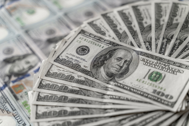 美元恐表现疲弱。（shutterstock/达志）