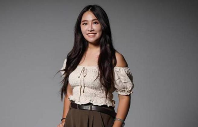 知名酒厂千金郑羽凡。（图／侯世骏摄）
