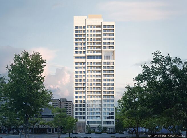 大陸建設「衡岄」邀請北歐地景建築巨擘挪威Snohetta，宣示南港的世界級建築高度。圖／擷取大陸建設官網