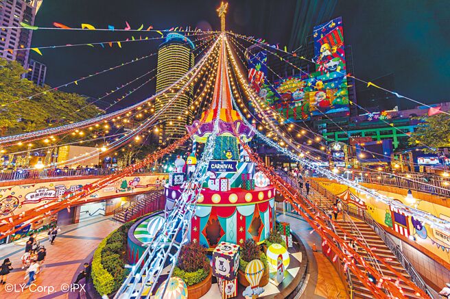 新北歡樂耶誕城14日開城，直到12月28日閉幕，預計吸引大批人潮。（新北市觀旅局提供／高鈞麟新北傳真）