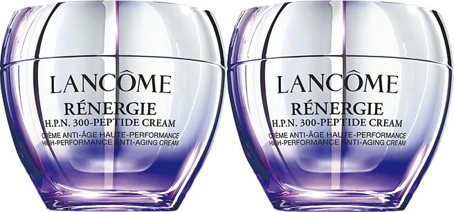 SOGO忠孝館LANCOME胜肽霜重量組，價值9800元，優惠價4410元，買1送1限100組。（SOGO提供）