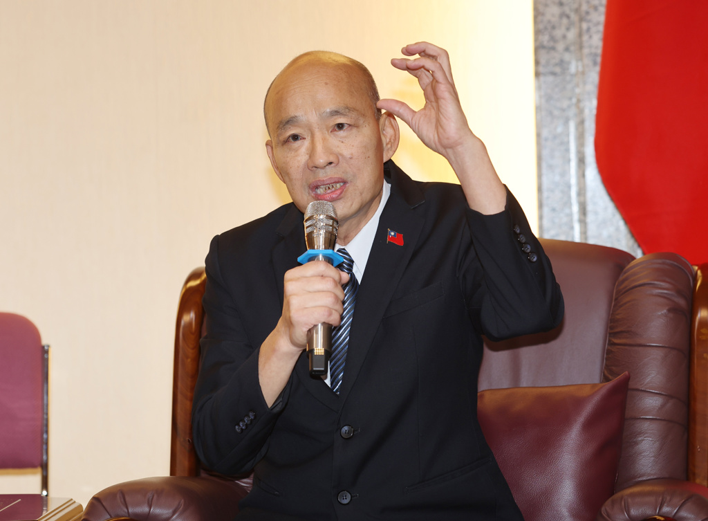 民進黨立委沈伯洋遭大陸重慶公安局以涉「分裂國家罪」立案調查。賴清德總統呼籲立法院長韓國瑜能夠站出來維護國會的尊嚴，韓12日舉行記者會回應。（資料照／姚志平攝）