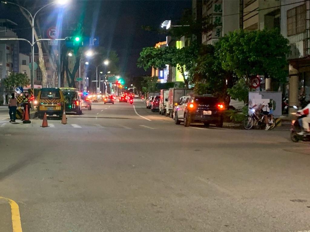 警方獲報到場處理。（民眾提供／李京昇台中傳真）