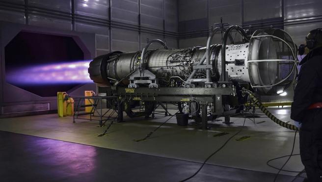 奇異將以F110發動機為基礎，為Shield AI的X-BAT整合動力系統。（取自奇異公司網站）