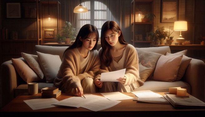 父亲外遇消失40年！姊妹俩求免责，听完母亲证词法官准。（示意图、与本案无关／AI生成）