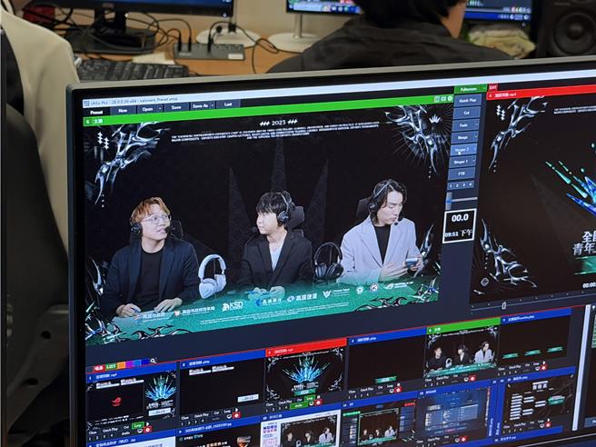 主播賽評培訓成績傑出的學員北上參與轉播，並將於總決賽現場登台實戰，展現培訓成果與專業風采。（高市青年局提供）