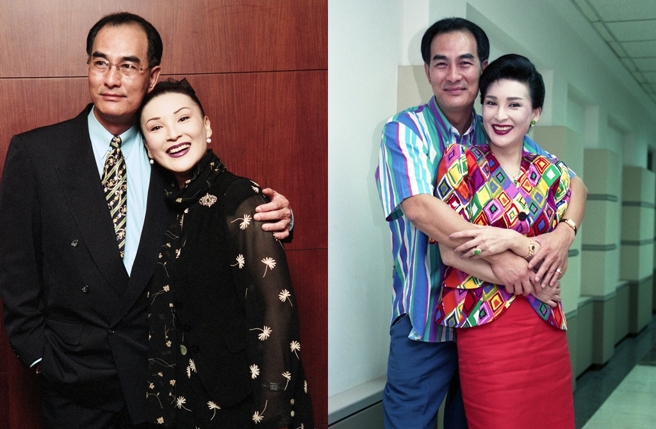 车轩、陈莎莉过去感情幸福。（图／张兆辉摄；蔡慧娜摄）