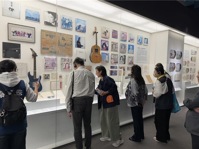 北流文化馆以常设展营运为主，目前预计延续至120年，计画会改版加入客语、原住民语等音乐展品。（张珈瑄摄）