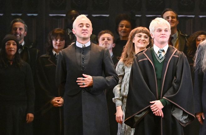 汤姆费尔顿饰演成年版跩哥马份。(图／达志)