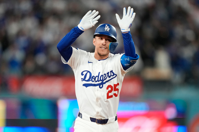 道奇韓裔工具人艾德曼將進行右腳踝手術，無緣代表韓國參加明年3月經典賽。（圖／美聯社）