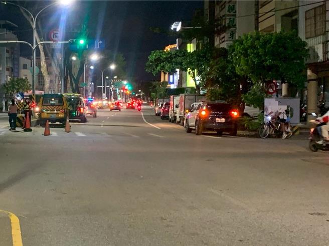 警方獲報到場處理。（民眾提供／李京昇台中傳真）