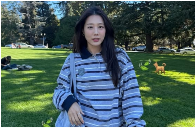 韓籍百萬YouTuber金針菇開心宣布，拿到台灣永久居留證。（圖／翻攝自 IG@ggu__kim）