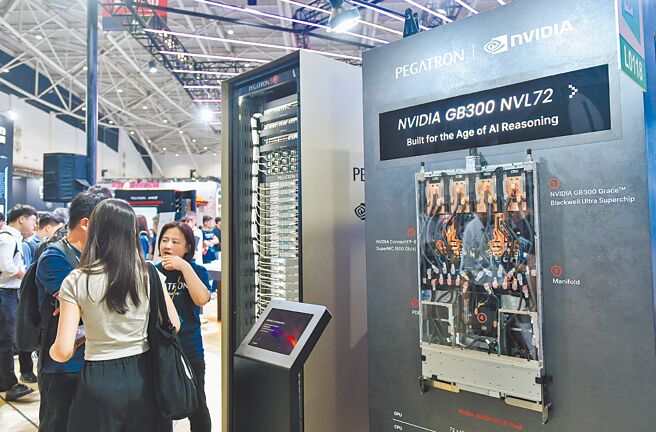 和碩GB200、GB300伺服器在第三季開始陸續出貨，第四季動能維持。美國德州廠則預計明年3月底前完成試產。圖／本報資料照片