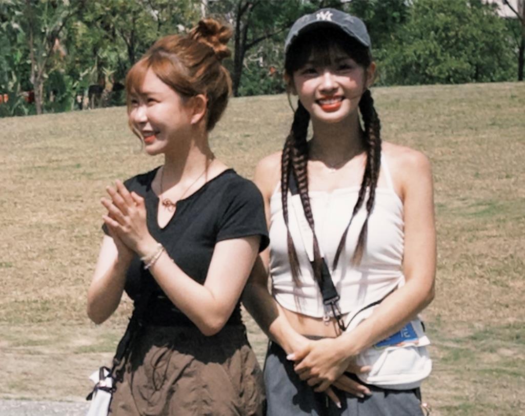 阿樂(左)、維尼宣傳新節目。(中視提供)