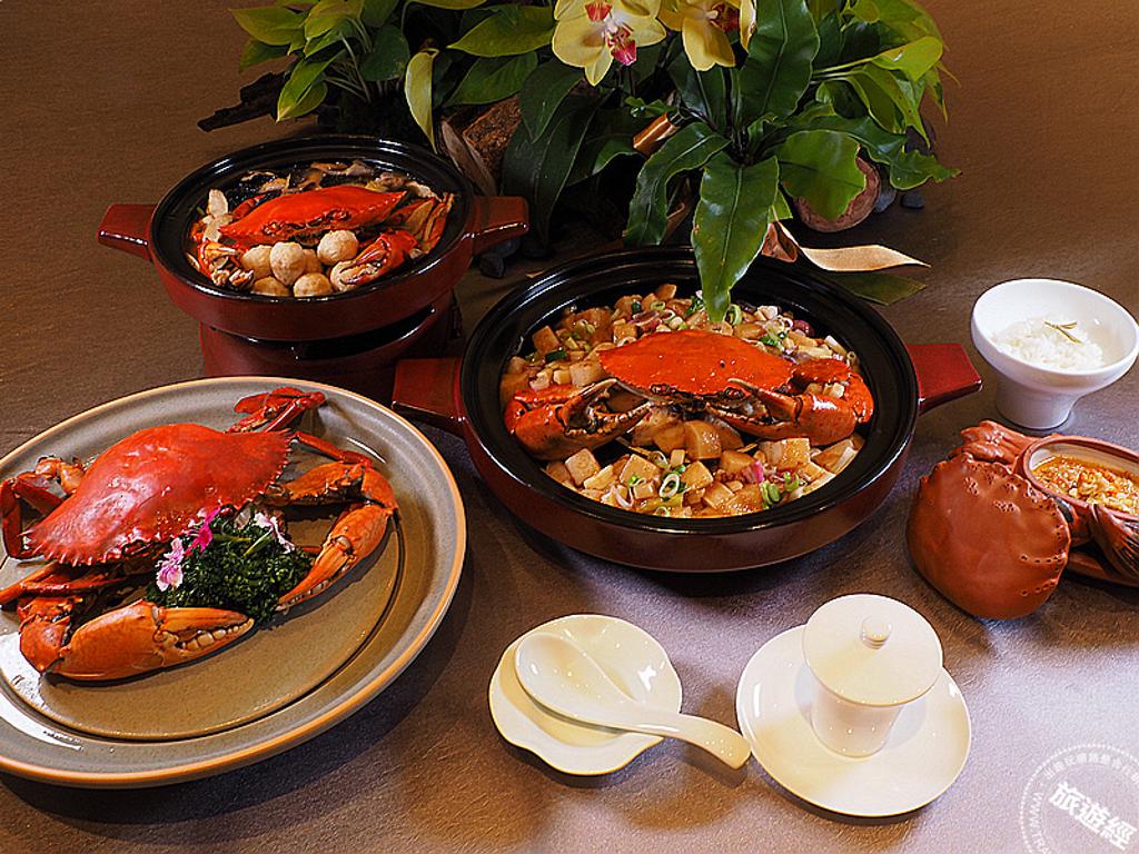 天香四十．風華蟹宴。（洪書瑱攝）