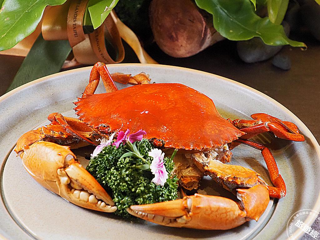 秘製花雕凍蟹。（洪書瑱攝）