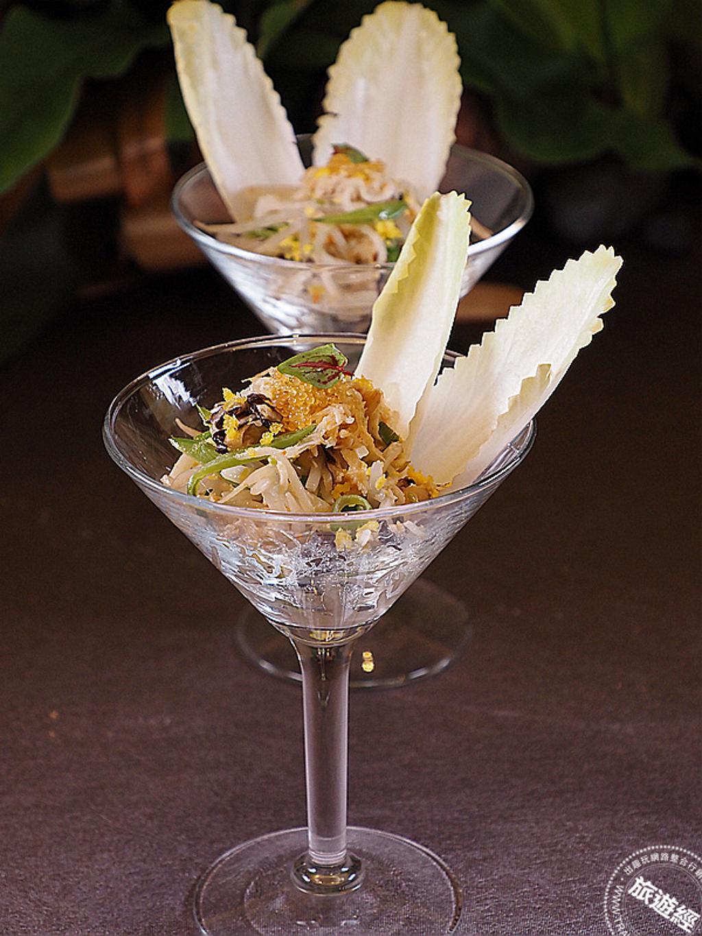 桂花銀芽炒蟹鬆。（洪書瑱攝）