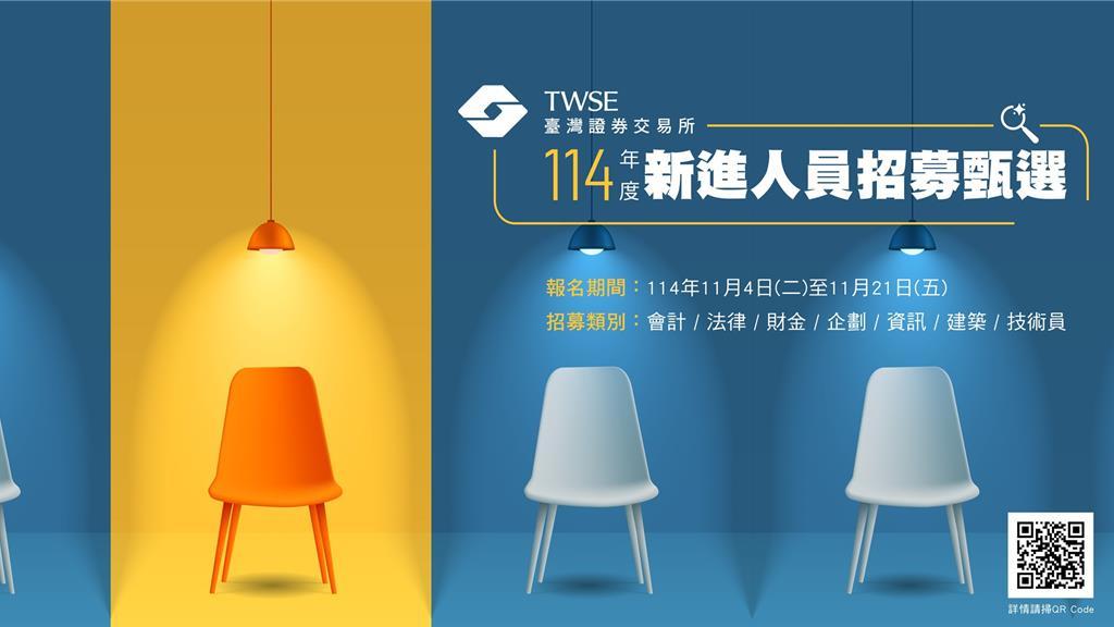 證交所號召新世代人才 11月21日報名截止