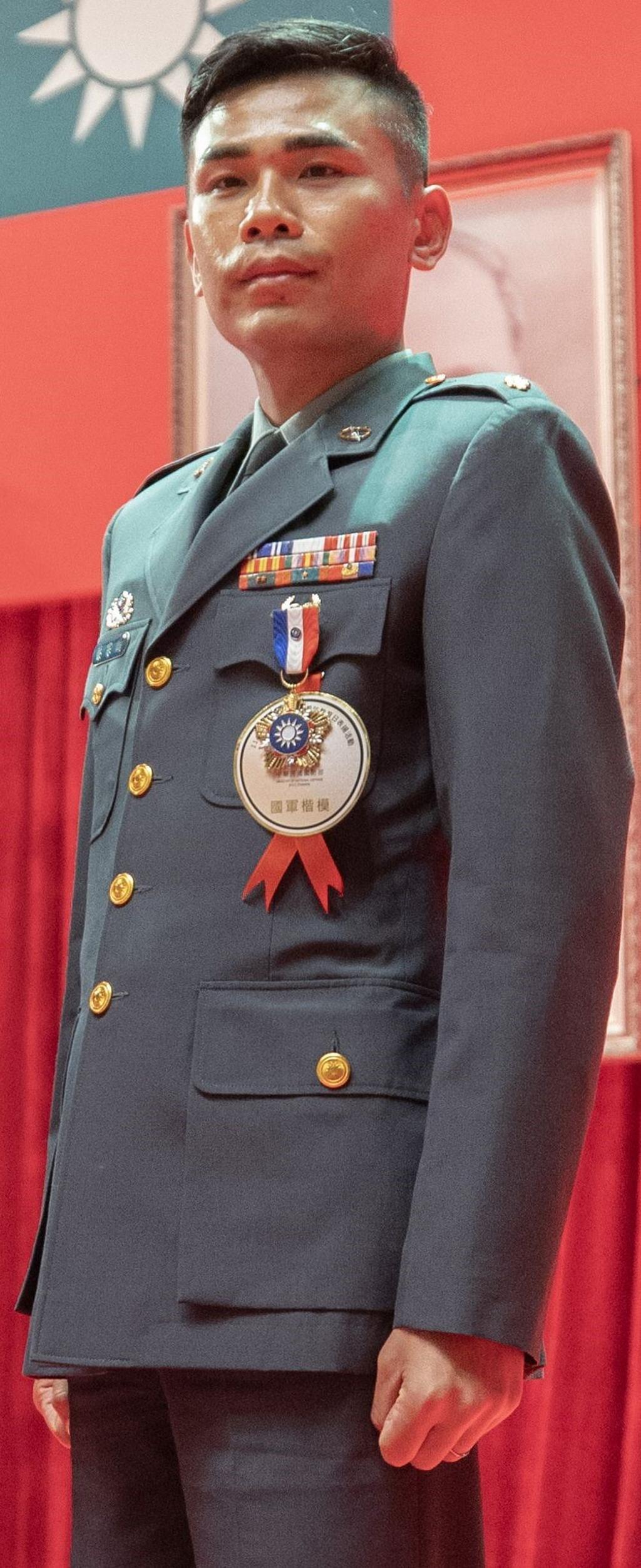 國軍楷模蔡宗鵬 務實戰訓厚植單位戰力