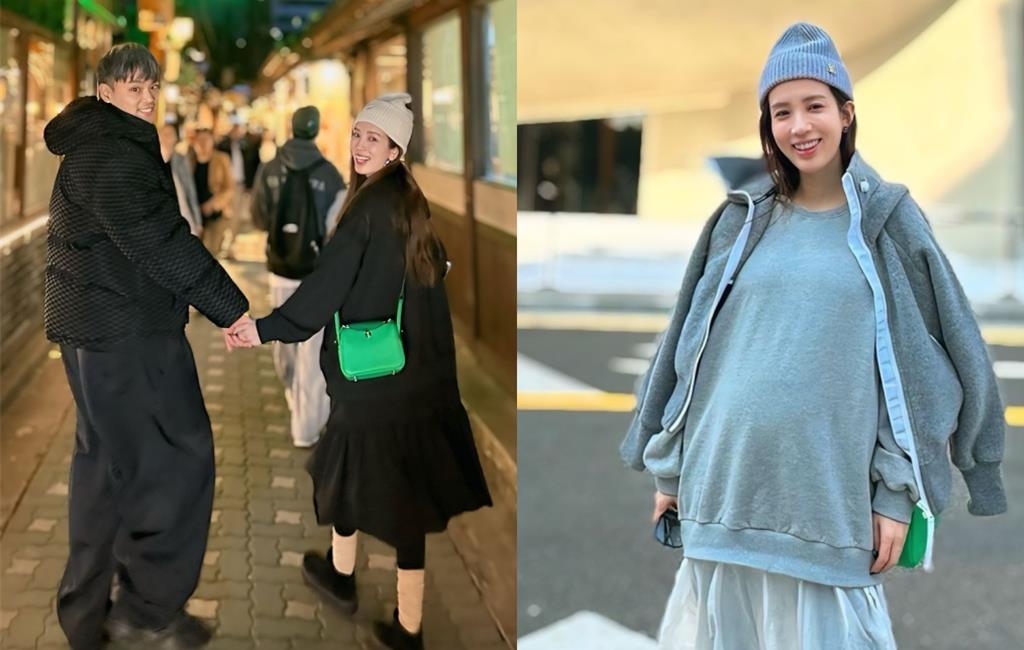 愛雅懷孕增肉10公斤 挺6月孕肚在韓當啦啦隊