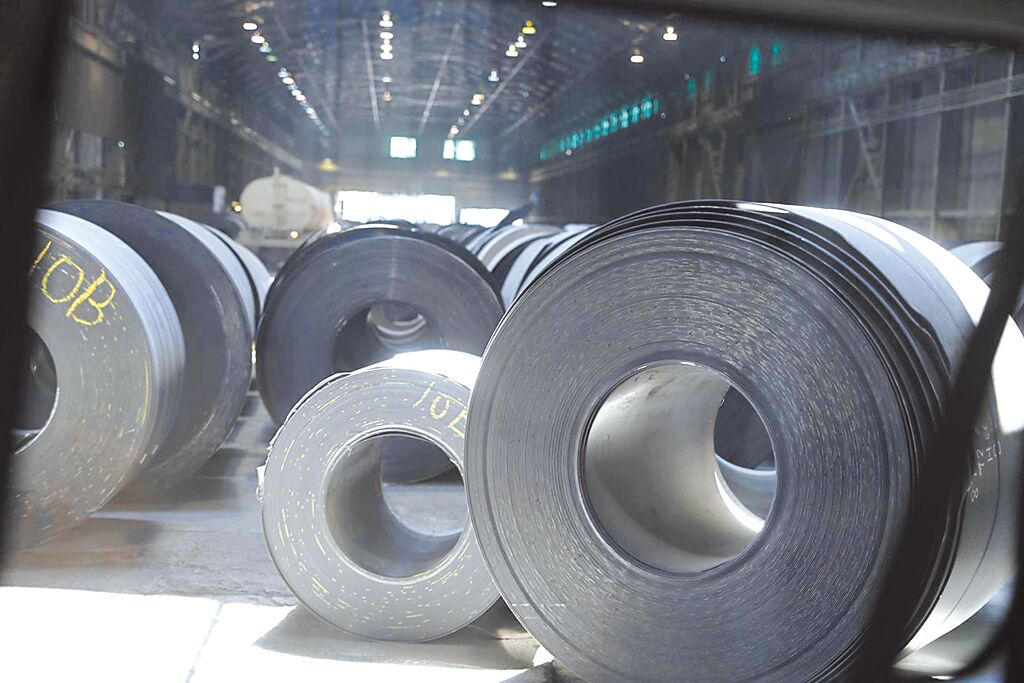 中鋼及中鴻同步開出新盤價全面持平。圖／美聯社