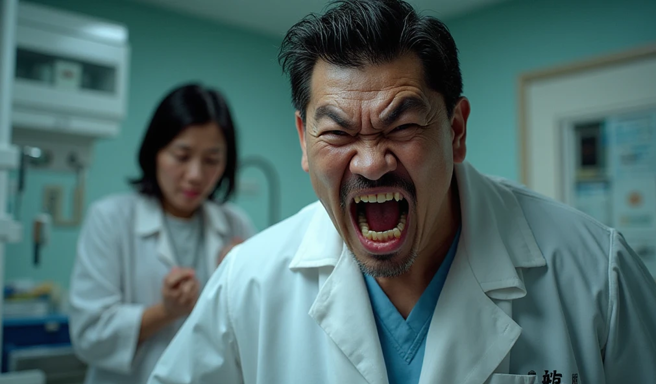 一名牙醫出言恐嚇妻子，還動手拉扯對方頭髮拖行。（示意圖、與本案無關／AI生成）