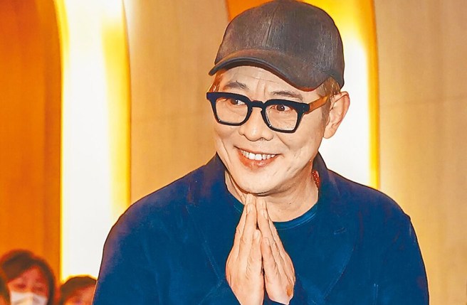 「功夫皇帝」李連杰近來明顯回春，遭傳移植已故少林武僧「秋風」的心臟。(圖／中時資料照)