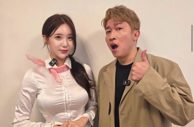 金贤姈受邀上张立东的网路节目。（图／2s娱乐提供）